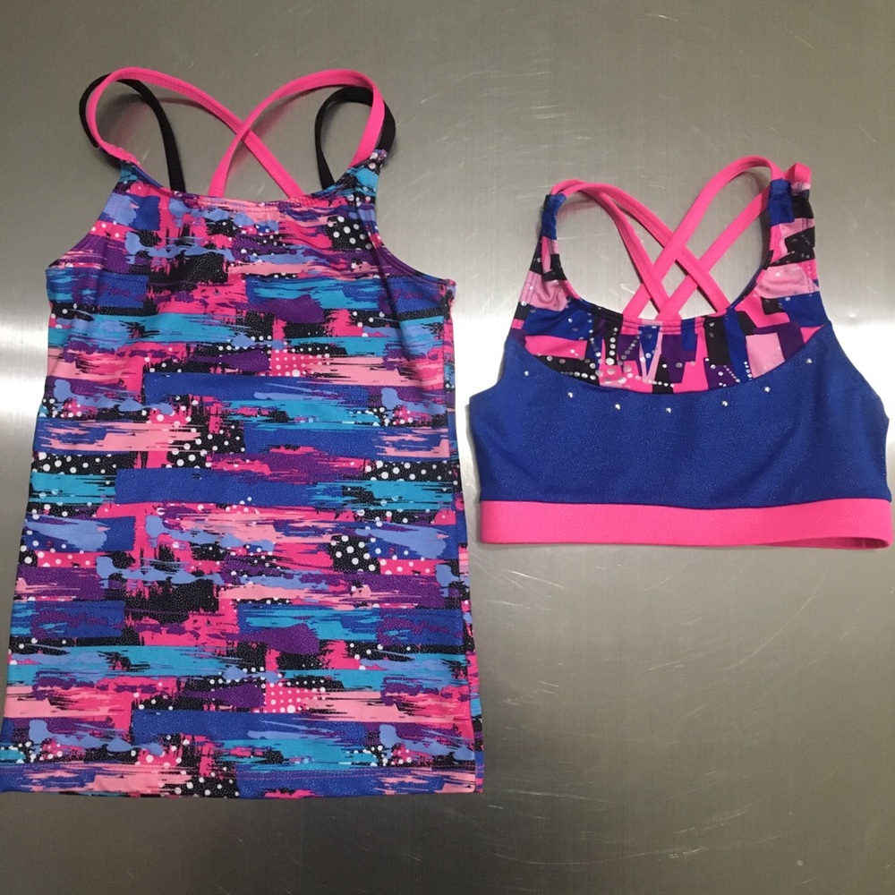 Freestyle gymnastics tank top + sports size 6/6